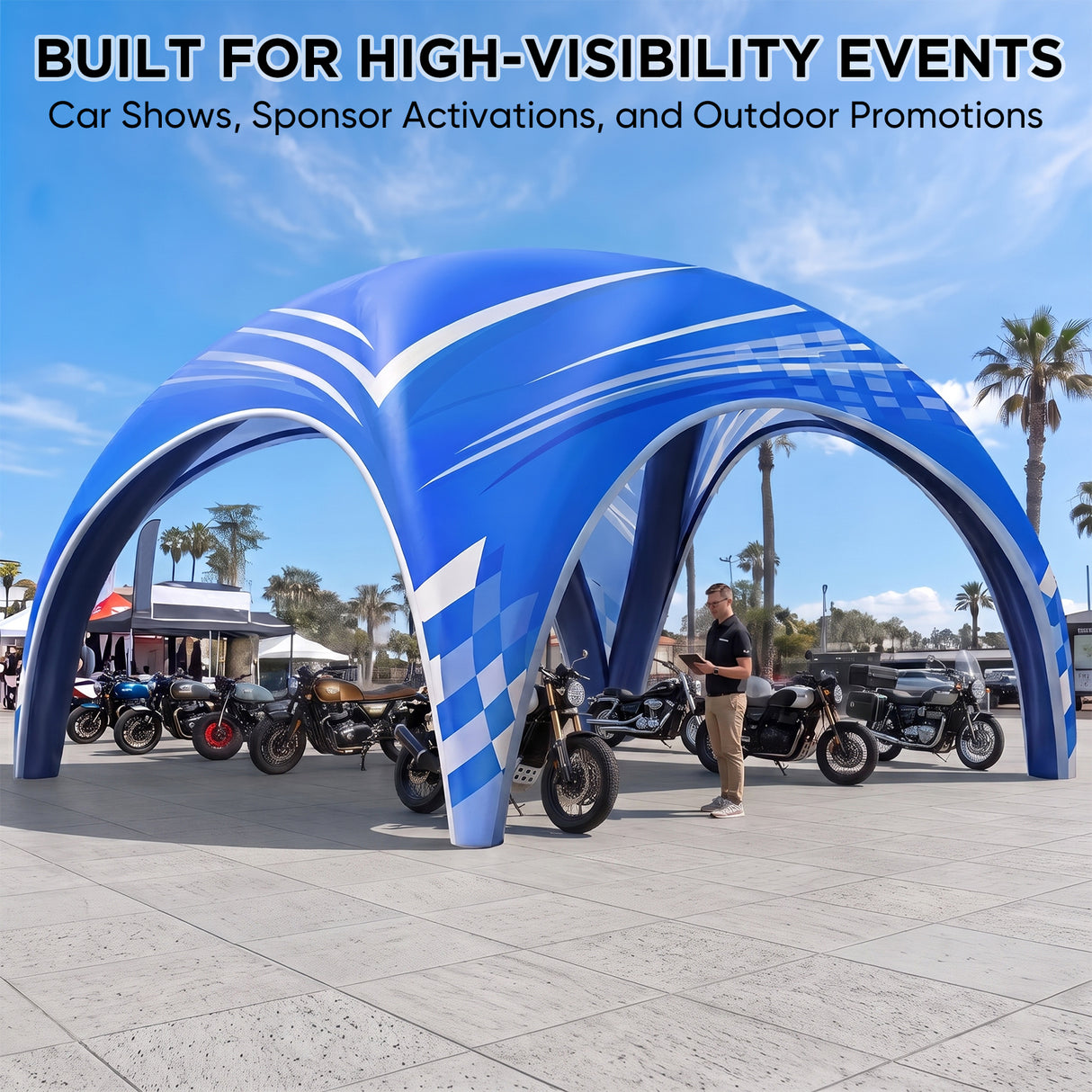 Custom Inflatable Event Tent with Logo,  Igloo Tent