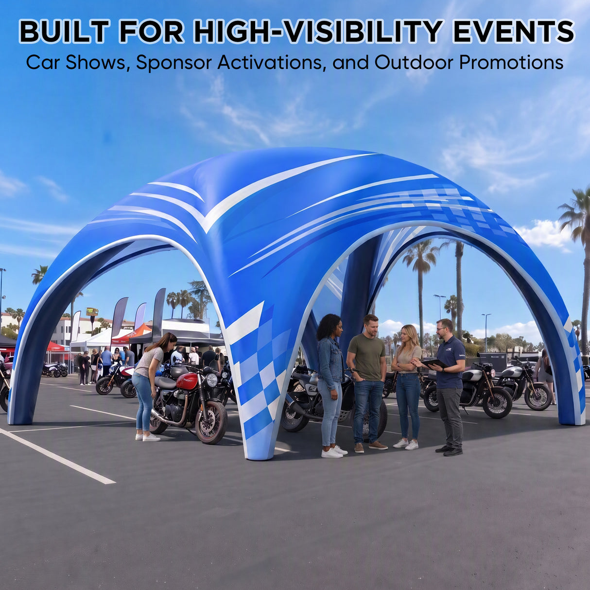 Custom Inflatable Event Tent with Logo,  Igloo Tent