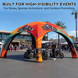 Custom Inflatable Event Tent with Logo, Spider Tent