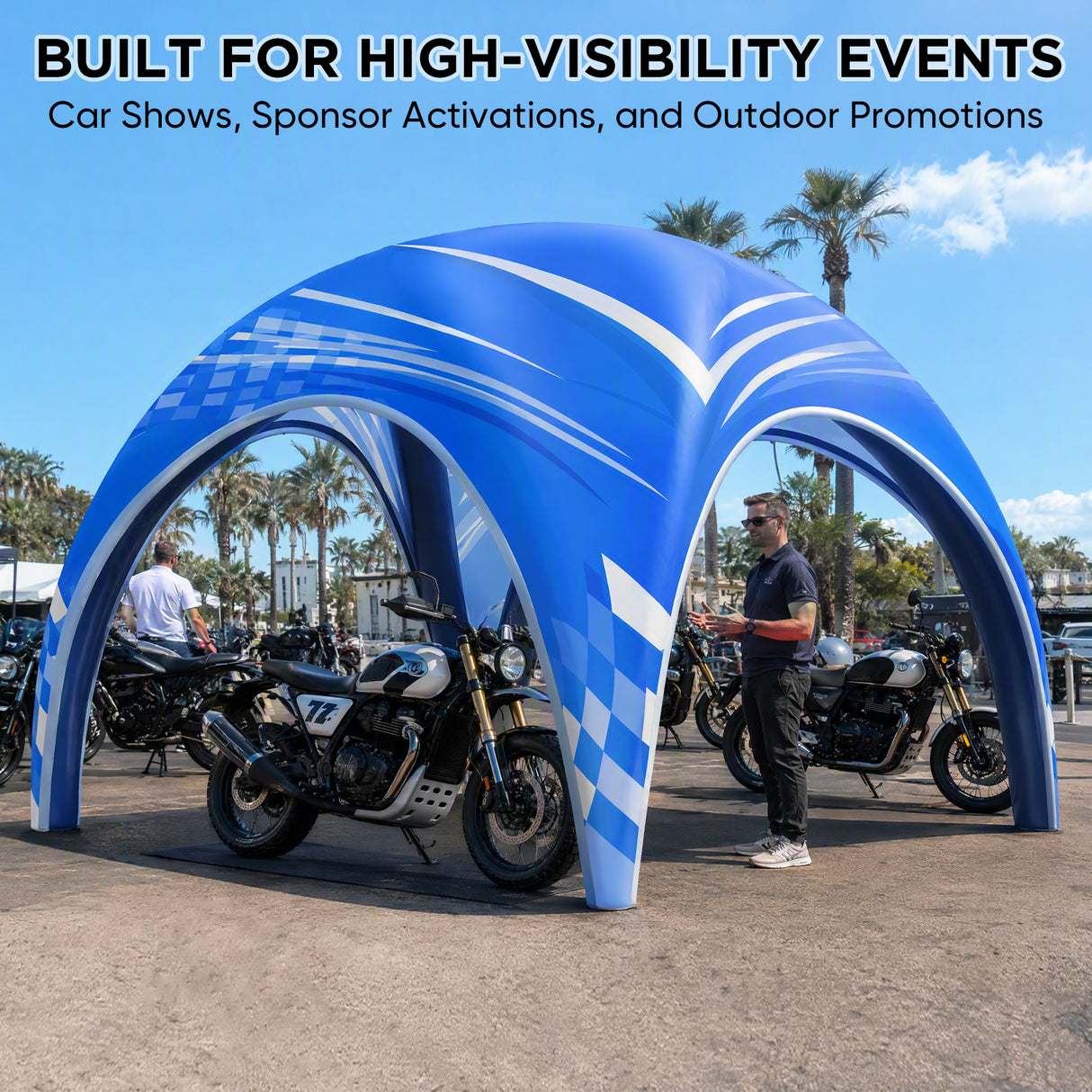 Custom Inflatable Event Tent with Logo,  Igloo Tent