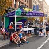 Custom Canopy Tent 10x10 with Logo, Custom Vendor Tent, CLICK TO CONFIGURE - Package Prices Start at $579.99