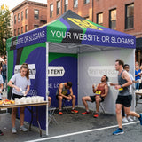 Custom Canopy Tent 10x10 with Logo, Custom Vendor Tent, CLICK TO CONFIGURE - Package Prices Start at $579.99