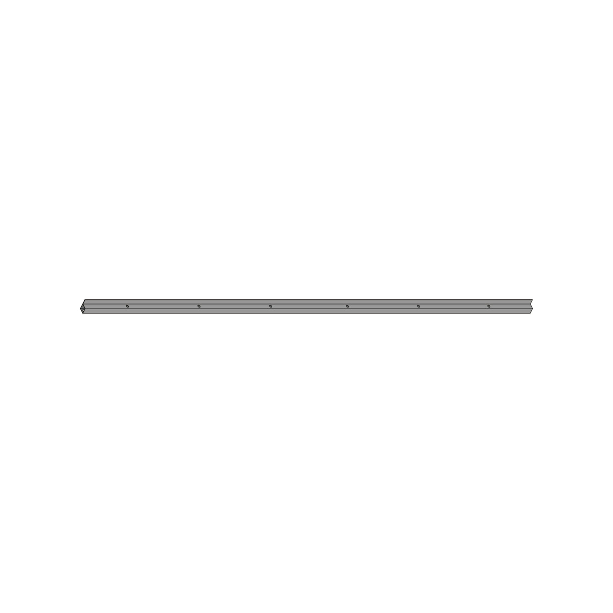 WGD168-Part K6 Baffle Tube of Top Roof Short Side