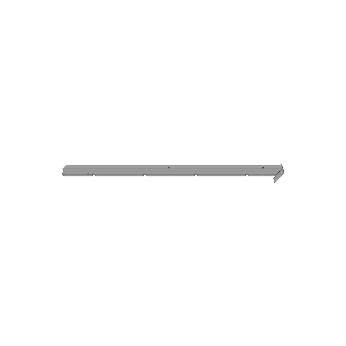 WGD168-Part R3 Bevel Beam Cover Plate of Big Roof