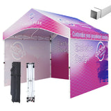 Alps Gable Roof custom Canopy Tent 10x10 with Logo, CLICK TO CONFIGURE - Package Prices Start at $489.99 - Eagle Peak