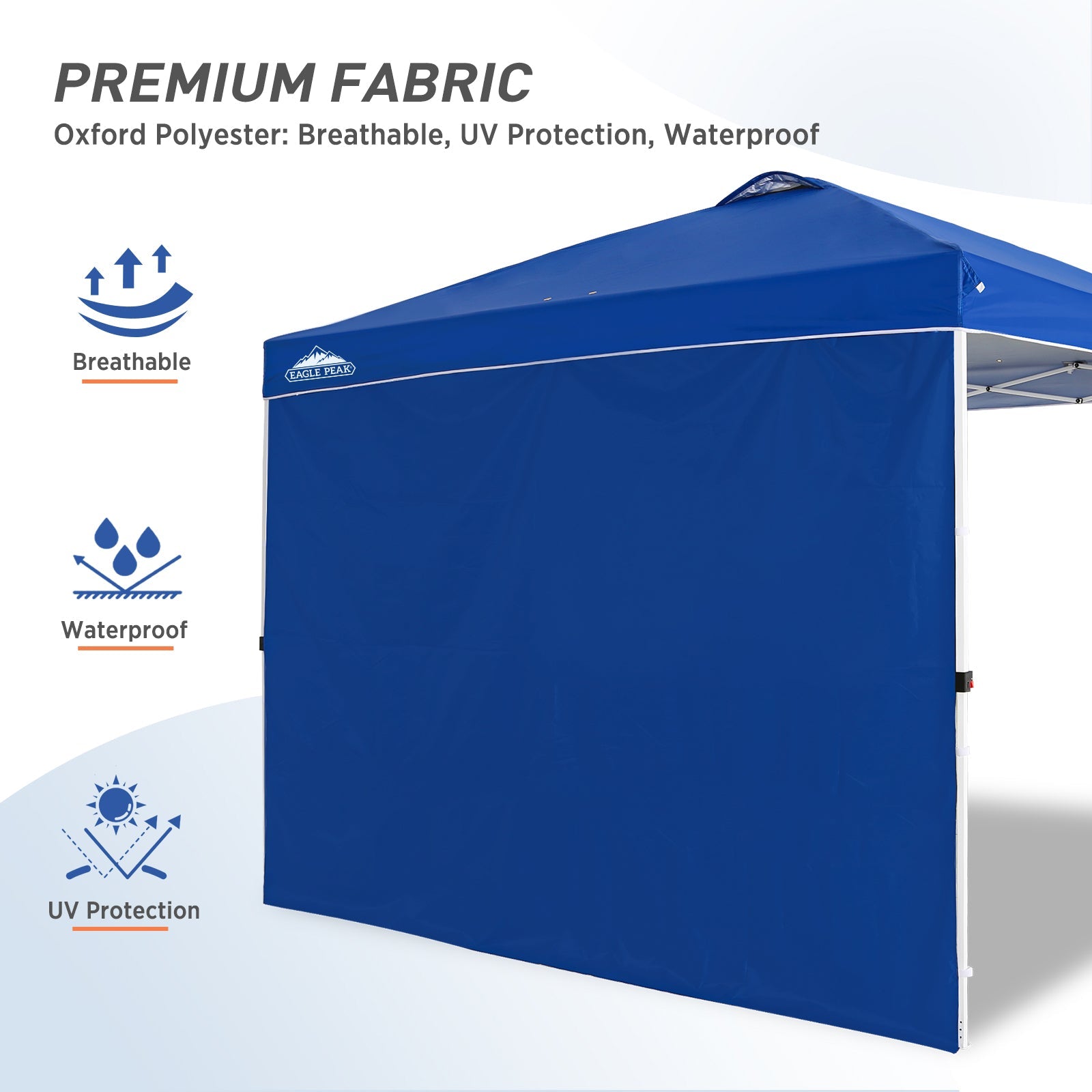 Canopy SunWall for E100 10x10 Straight Leg Pop Up Canopy, 1