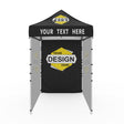 Canopy Tent with 3 Wall Panels with Your Logo and Custom Design 5x5 ft - Eagle Peak Custom Canopy Tent