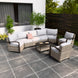 Coastal Vista Outdoor Patio Furniture Set w/Chairs, Seats 7 - Eagle Peak Custom Canopy Tent