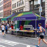 Custom Canopy Tent 10x20 with Logo, Custom Vendor Tent - Eagle Peak®