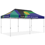 Custom Canopy Tent 10x20 with Logo, Custom Vendor Tent - Eagle Peak®