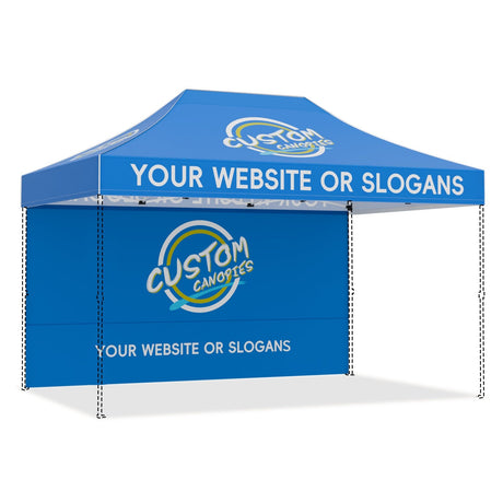 Custom Canopy Top Cover with Sidewall to Fit Your 10x15 Canopy Frame - Eagle Peak Custom Canopy Tent