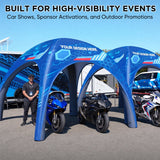 Custom Inflatable Event Tent with Logo, Spider Tent - Eagle Peak®