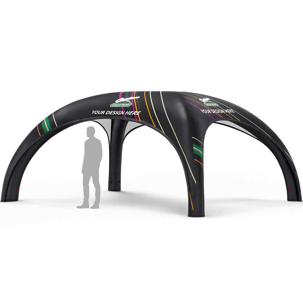 Custom Inflatable Event Tent with Logo, Spider Tent - Eagle Peak®