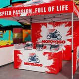 Custom Printed Standard Fit Cover with Your Logo and Design, 4/6/8ft - Eagle Peak®