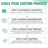 Custom Retractable Banner Stand with Your Business Logo - Eagle Peak