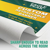 Custom Retractable Banner Stand with Your Business Logo - Eagle Peak