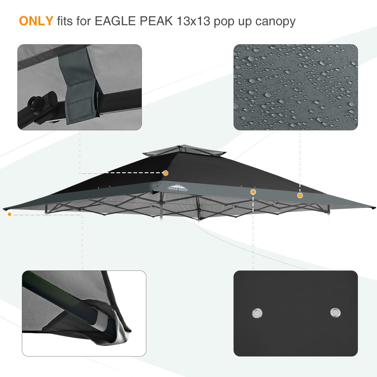E169EPT - Canopy Top, All Colors - Eagle Peak