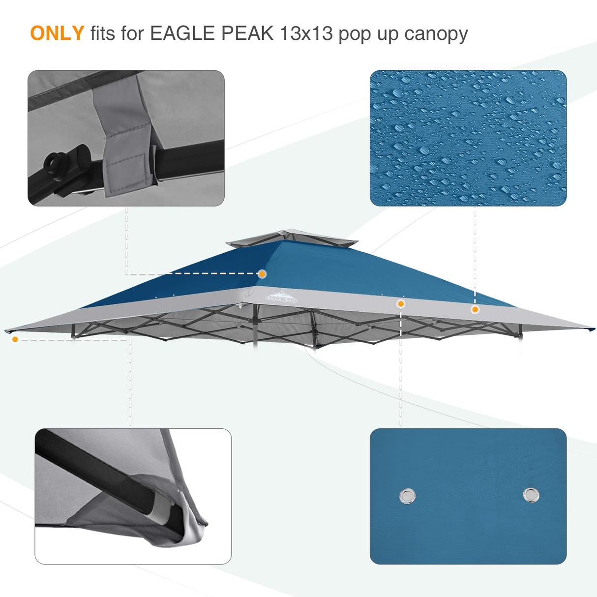 E169EPT - Canopy Top, All Colors - Eagle Peak