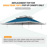 E169EPT - Canopy Top, All Colors - Eagle Peak