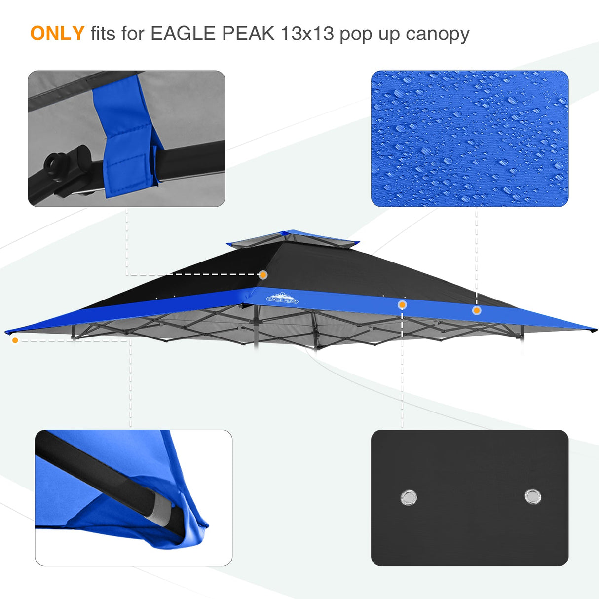 E169EPT - Canopy Top, All Colors - Eagle Peak