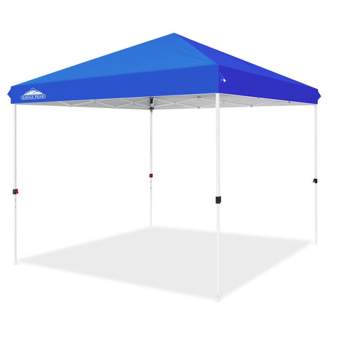 10x10 Outdoor Pop up Straight Leg Canopy with Wheeled Carry Bag – Eagle ...