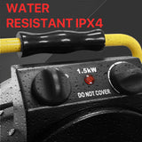 EAGLE PEAK 1500W Greenhouse Heater with Thermostat,black - Eagle Peak Custom Canopy Tent