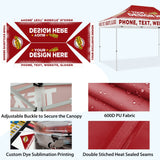 EAGLE PEAK 40mm Hex Leg Aluminum Commercial Custom Canopy Tent 10x15 - CLICK TO CONFIGURE - Package Prices Start at $999.00 - Eagle Peak