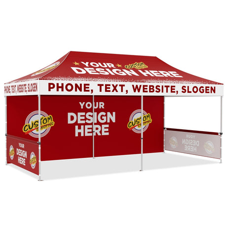 EAGLE PEAK 40mm Hex Leg Aluminum Commercial Custom Canopy Tent 10x20 - CLICK TO CONFIGURE - Package Prices Start at $1399.00 - Eagle Peak