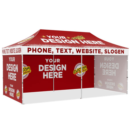 EAGLE PEAK 40mm Hex Leg Aluminum Commercial Custom Canopy Tent 10x20 - CLICK TO CONFIGURE - Package Prices Start at $1399.00 - Eagle Peak