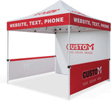 EAGLE PEAK ALX4010 40mm Aluminum Hex Leg Commercial Custom Canopy Tent 10x10 - CLICK TO CONFIGURE - Package Prices Start at $789.00 - Eagle Peak Custom Canopy Tent