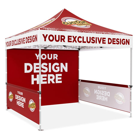 EAGLE PEAK ALX4010 40mm Aluminum Hex Leg Commercial Custom Canopy Tent 10x10 - CLICK TO CONFIGURE - Package Prices Start at $789.00 - Eagle Peak