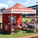 EAGLE PEAK ALX4010 40mm Aluminum Hex Leg Commercial Custom Canopy Tent 10x10 - CLICK TO CONFIGURE - Package Prices Start at $789.00 - Eagle Peak