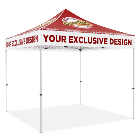 EAGLE PEAK ALX4010 40mm Aluminum Hex Leg Commercial Custom Canopy Tent 10x10 - CLICK TO CONFIGURE - Package Prices Start at $789.00 - Eagle Peak