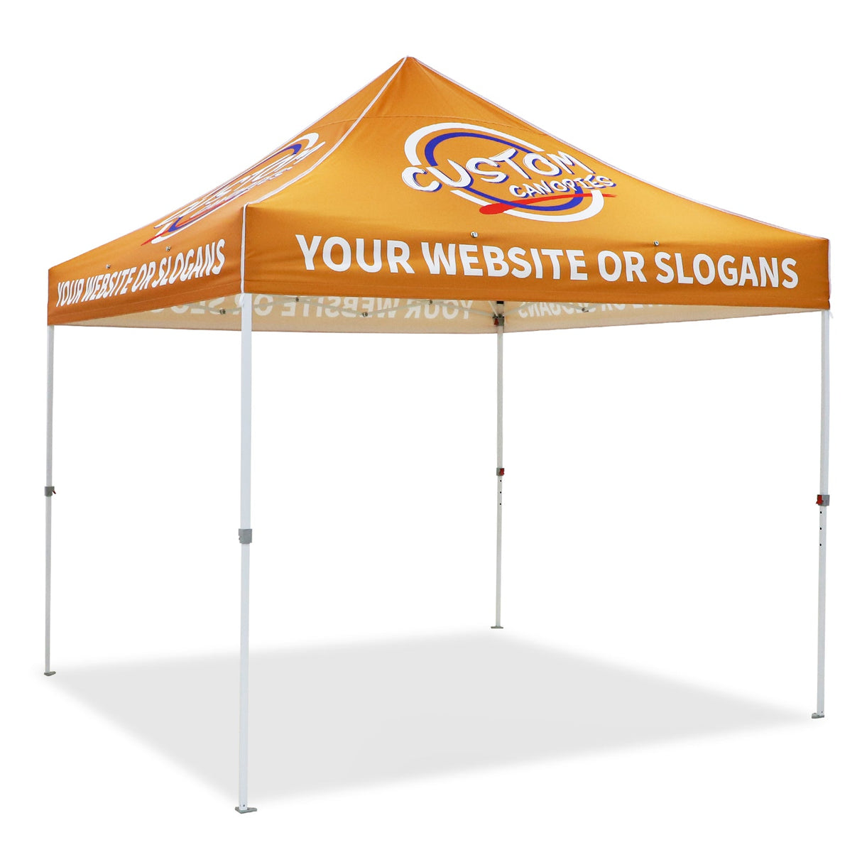 EAGLE PEAK CP100 Steel Square Leg Heavy Duty Commercial Custom Canopy Tent 10x10 - CLICK TO CONFIGURE - Package Prices Start at $599.00 - Eagle Peak Custom Canopy Tent