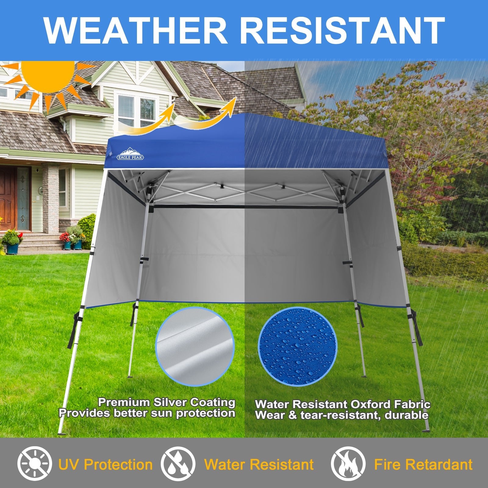 Coleman Canopy EAGLE PEAK Day Tripper 8x8 Aluminum Super