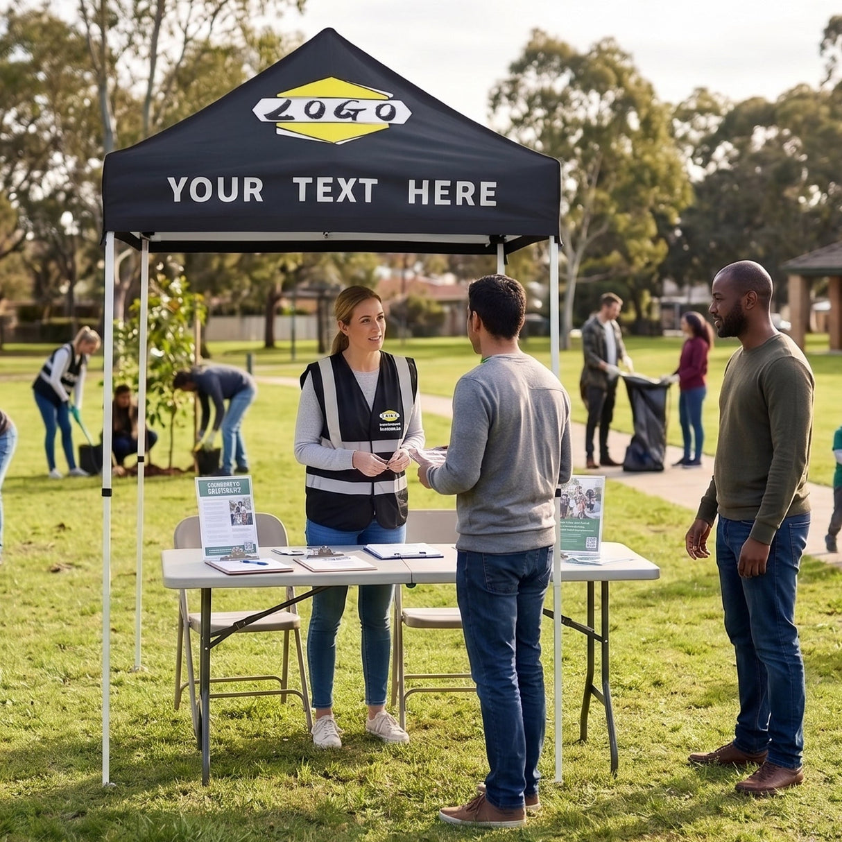 EAGLE PEAK E25 Custom Printed Canopy Tent 5x5 - CLICK TO CONFIGURE - Package Prices Start at $349.00 - Eagle Peak®