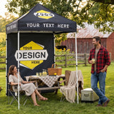 EAGLE PEAK E25 Custom Printed Canopy Tent 5x5 - CLICK TO CONFIGURE - Package Prices Start at $349.00 - Eagle Peak®