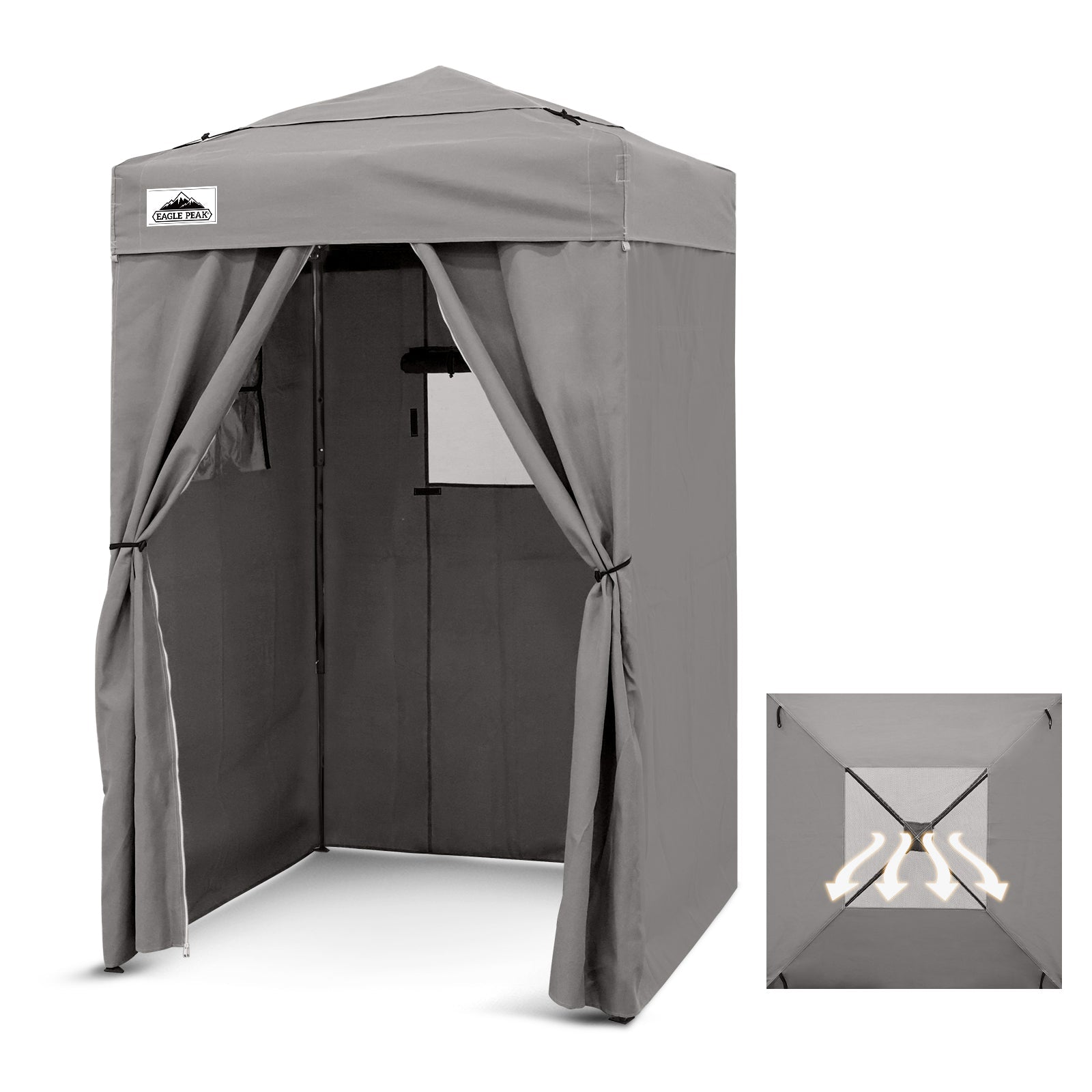 Flex Ultra Compact 4x4 Pop-up Canopy Tent with Vented Top – Eagle