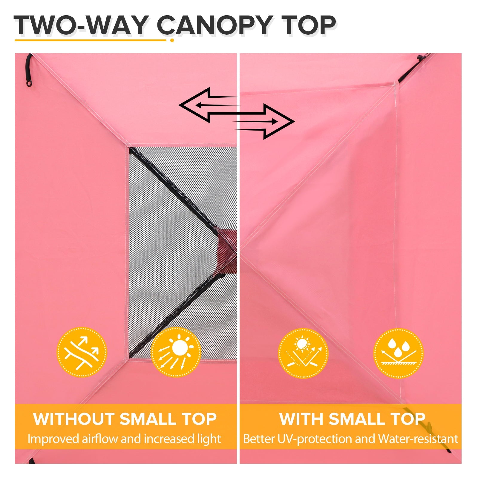 Flex Ultra Compact 4x4 Pop-up Canopy Tent with Vented Top – Eagle