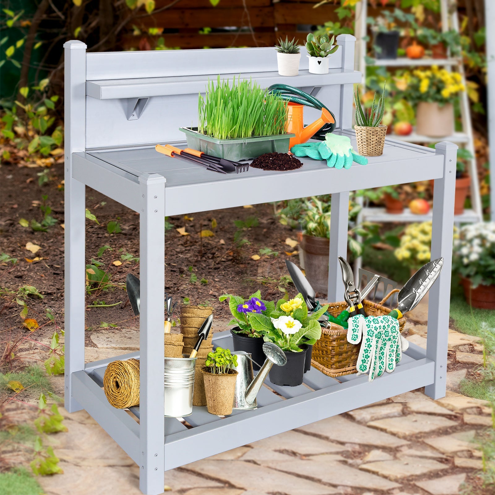 Potting benches for sale discount