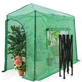 Easy Setup 10x5 Portable Lean to Pop Up Greenhouse - Eagle Peak