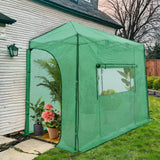 Easy Setup 10x5 Portable Lean to Pop Up Greenhouse - Eagle Peak