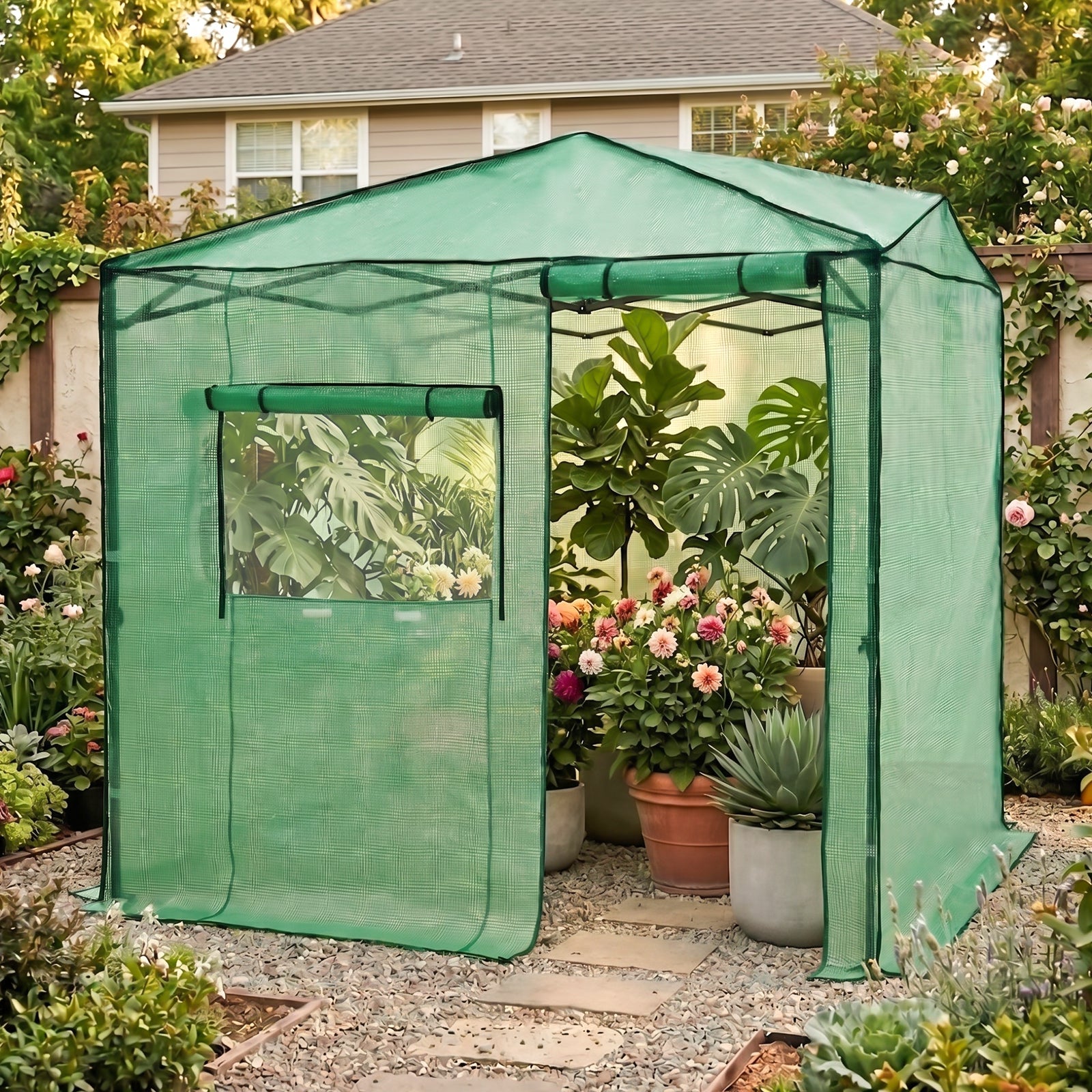 Easy Setup 8x6 Instant Pop Up Greenhouse – Eagle Peak®