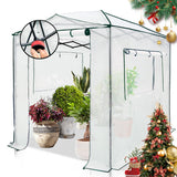Easy Setup 8x6 Instant Pop Up Greenhouse - Eagle Peak Custom Canopy Tent