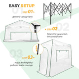 Easy Setup Instant 9x4 Pop Up Greenhouse - Eagle Peak Custom Canopy Tent