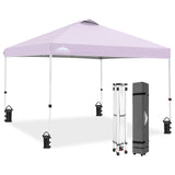 Easy Setup Straight Leg 10x10 Pop Up Canopy Tent w/ 100 sqft of Shade - Eagle Peak Custom Canopy Tent