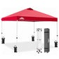 Easy Setup Straight Leg 10x10 Pop Up Canopy Tent w/ 100 sqft of Shade - Eagle Peak Custom Canopy Tent
