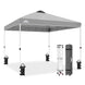 Easy Setup Straight Leg 10x10 Pop Up Canopy Tent w/ 100 sqft of Shade - Eagle Peak®