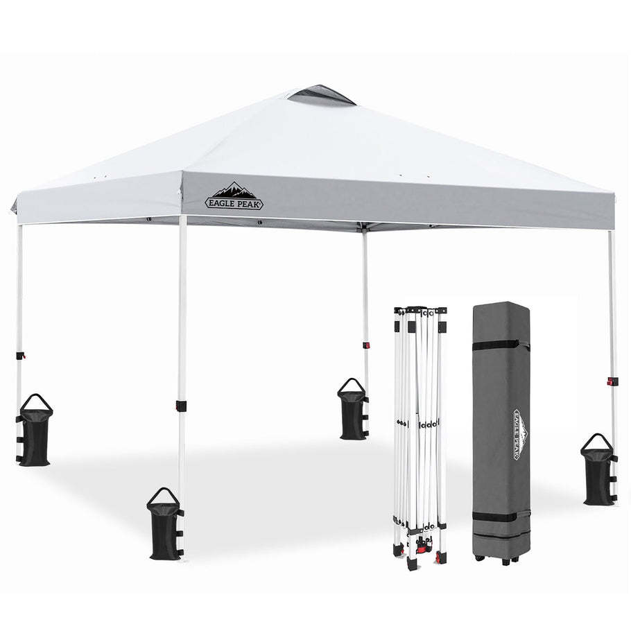 Eagle Peak 10x10 Straight Leg Pop Up Canopy Tent