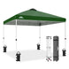 Easy Setup Straight Leg 10x10 Pop Up Canopy Tent w/ 100 sqft of Shade - Eagle Peak®